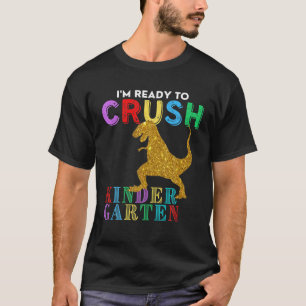 Ich bin bereit, den Kindergarten Dinosaurier wiede T-Shirt
