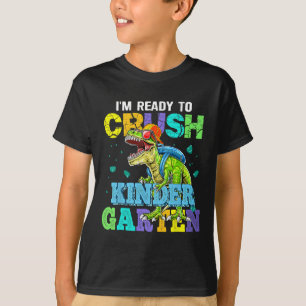 Ich bin bereit, den Kindergarten Dinosaurier wiede T-Shirt