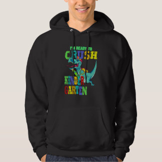 Ich bin bereit, den Kindergarten-Dinosaurier zu ze Hoodie