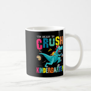 Ich bin bereit, den Kindergarten-Dinosaurier zu ze Kaffeetasse