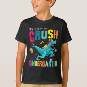 Ich bin bereit, den Kindergarten-Dinosaurier zu ze T-Shirt