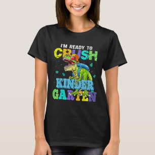 Ich bin bereit, den Kindergarten-Dinosaurier zu ze T-Shirt