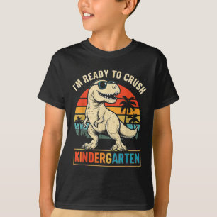 Ich bin bereit, den Kindergarten Dinosaurier zurüc T-Shirt