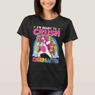 Ich bin bereit, den Kindergarten-Einhorn-Tag zu kn T-Shirt