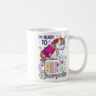 Ich bin bereit, den Kindergarten-Einhorn zurück zu Kaffeetasse