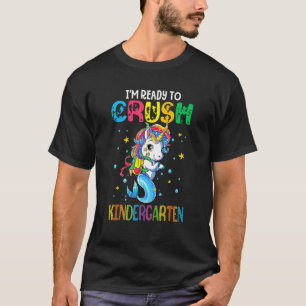 Ich bin bereit, den Kindergarten-Einhornfisch zu z T-Shirt