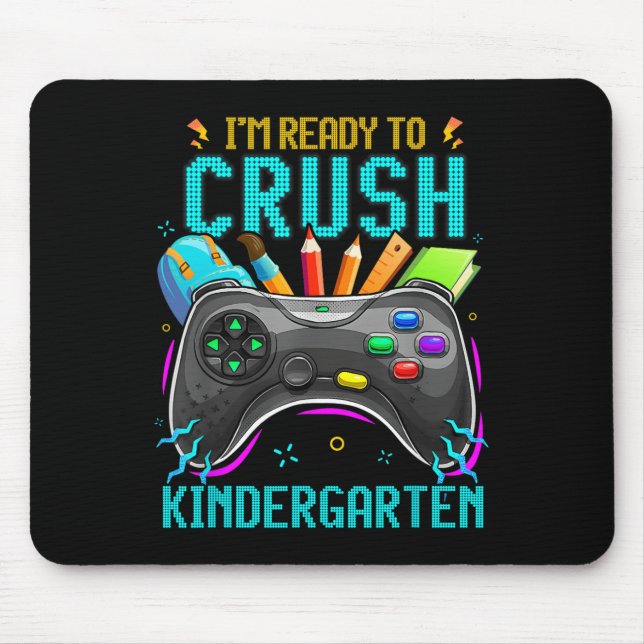 Ich bin bereit, den Kindergarten mit dem Video zur Mousepad (Vorne)