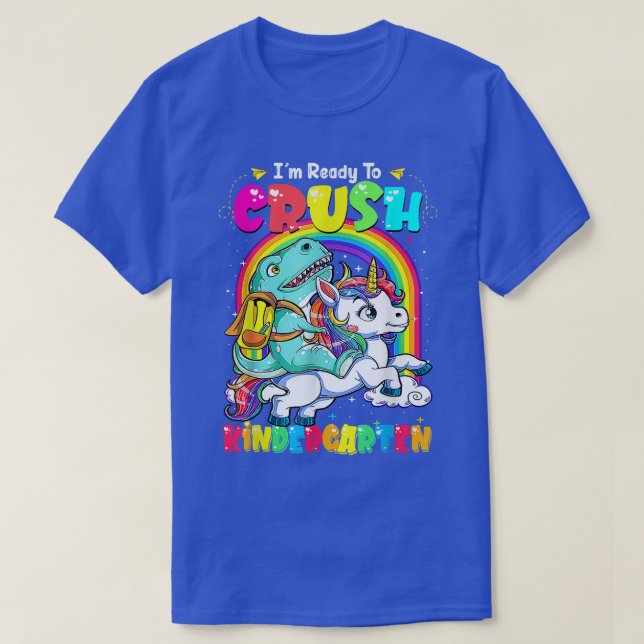 Ich bin bereit, den Kindergarten Niedlich zu zerdr T-Shirt (Design vorne)