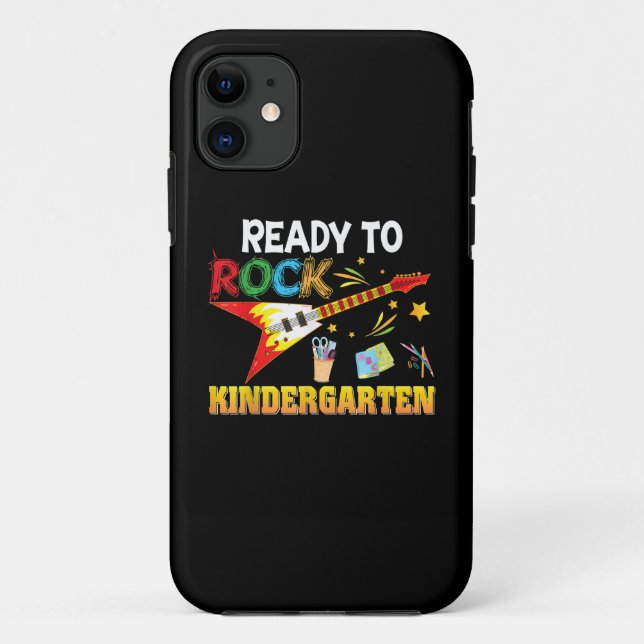 Ich bin bereit, den Kindergarten wieder zur Schule Case-Mate iPhone Hülle (Rückseite)