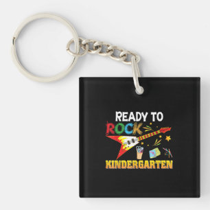 Ich bin bereit, den Kindergarten wieder zur Schule Schlüsselanhänger