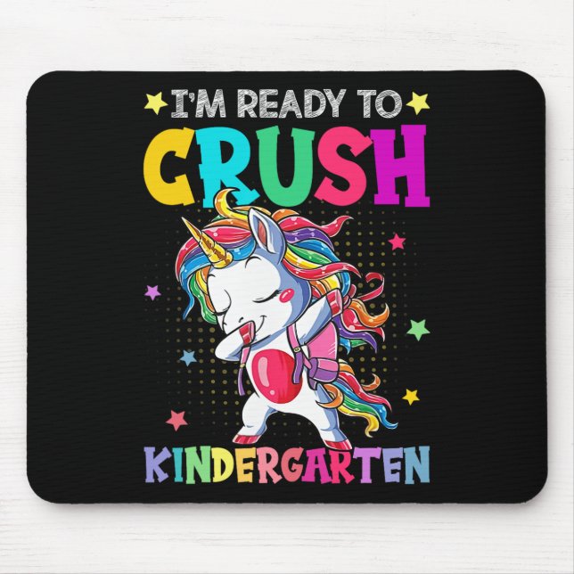 Ich bin bereit, den Kindergarten zu knacken, einen Mousepad (Vorne)