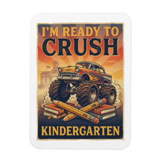 Ich bin bereit, den Kindergarten zu rocken Magnet