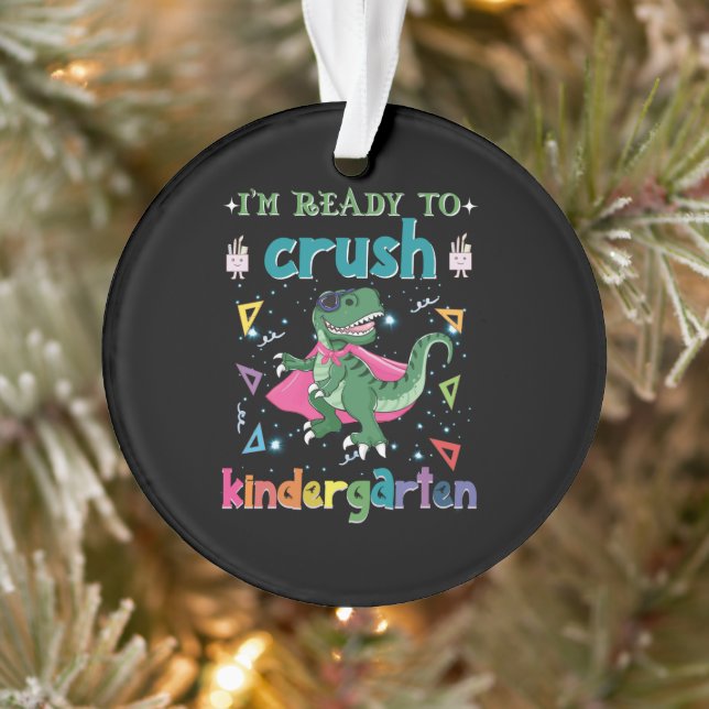 Ich bin bereit, den Kindergarten zu zerschlagen Ornament (Baum)