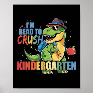 Ich bin bereit, den Kindergarten zurück zur Schule Poster