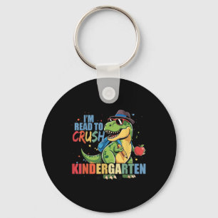 Ich bin bereit, den Kindergarten zurück zur Schule Schlüsselanhänger