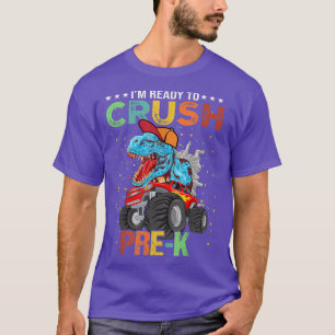 Ich bin bereit, den Kronenfahrer Dinosaurier Bo zu T-Shirt