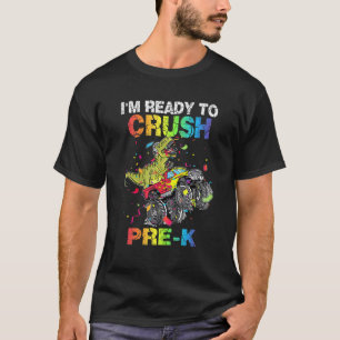 Ich bin bereit, den Pre-K-Monster-LKW wieder zu ze T-Shirt