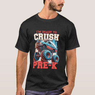 Ich bin bereit, den Pre-K-Monster-LKW zu zerdrücke T-Shirt