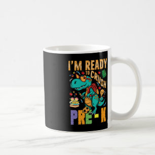 Ich bin bereit, den Pre-K Monster Truck Dino zu ze Kaffeetasse
