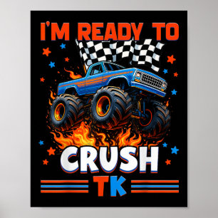 Ich bin bereit, den Tk-Monstertruck zurück zur Sch Poster