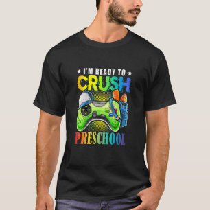 Ich bin bereit, den Vorschul-Back-to-School-Video T-Shirt