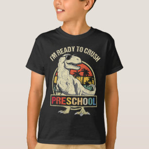 Ich bin bereit, den Vorschul-Dinosaurier T Rex Byc T-Shirt