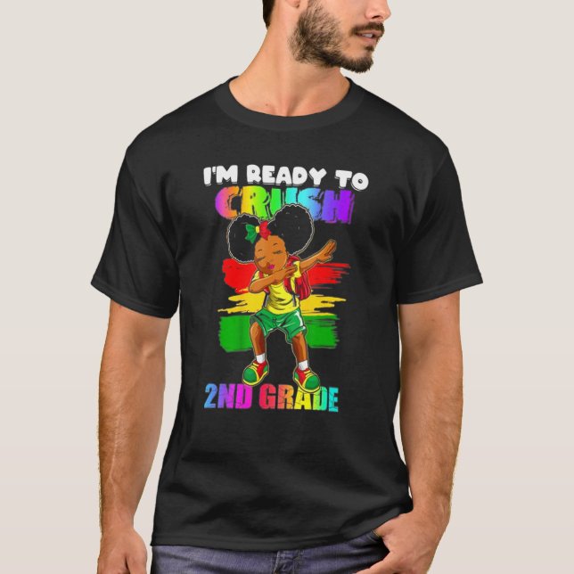 Ich bin bereit, den zweiten Grade-Dabbing wieder i T-Shirt (Vorderseite)