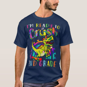 Ich bin bereit, den zweiten Grade Dinosaur Boys Ra T-Shirt