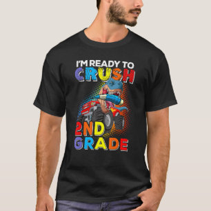 Ich bin bereit, den zweiten Schulabschluss in Dino T-Shirt