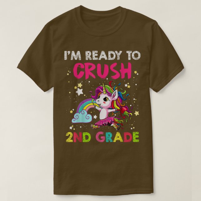 Ich bin bereit, den zweiten Schulabschluss wieder  T-Shirt (Design vorne)