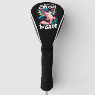 Ich bin bereit, die 1. Klasse Axolotl-Rückenschule Golf Headcover