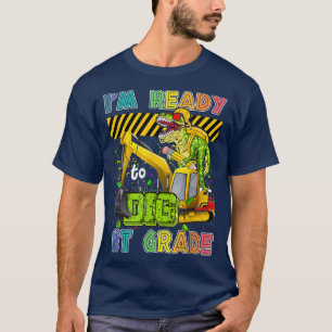 Ich bin bereit, die 1. Klasse zurück zur Schule Di T-Shirt