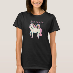 Ich bin bereit, die 2. Klasse am ersten Schultag z T-Shirt