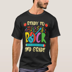 Ich bin bereit, die 2. Klasse Gitarre zurück zur S T-Shirt