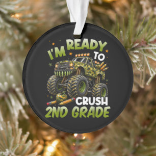 Ich bin bereit, die 2. Klasse Monstertruck zu zerm Ornament