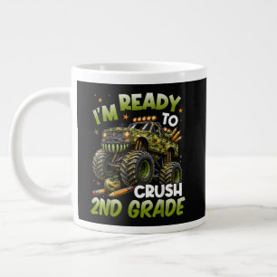 Ich bin bereit, die 2. Klasse Monstertruck zu zerq Jumbo-Tasse