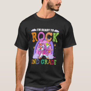 Ich bin bereit, die 2nd Grade Dabbing Einhorn hint T-Shirt