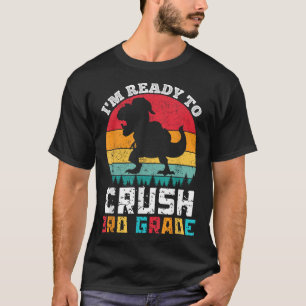 Ich bin bereit, die 3. dritte Klasse Dinosaurier z T-Shirt