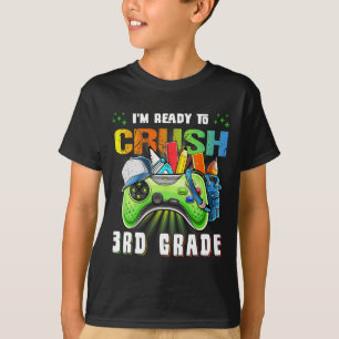 Ich bin bereit, die 3. Klasse zu knacken - Back-to T-Shirt