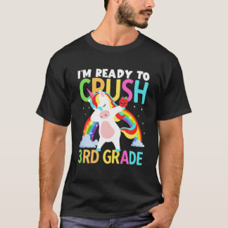 Ich bin bereit, die 3D-Grade-Dabbing-Einhorn wiede T-Shirt