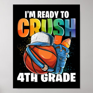 Ich bin bereit, die 4. Klasse zu knacken Sketll Ck Poster