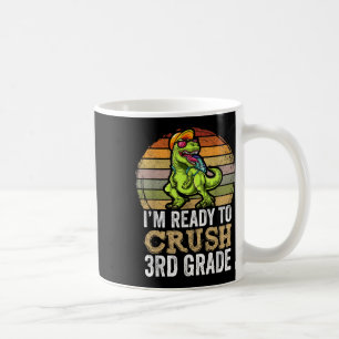 Ich bin bereit, die dritte Klasse Dinosaurier Bekl Kaffeetasse