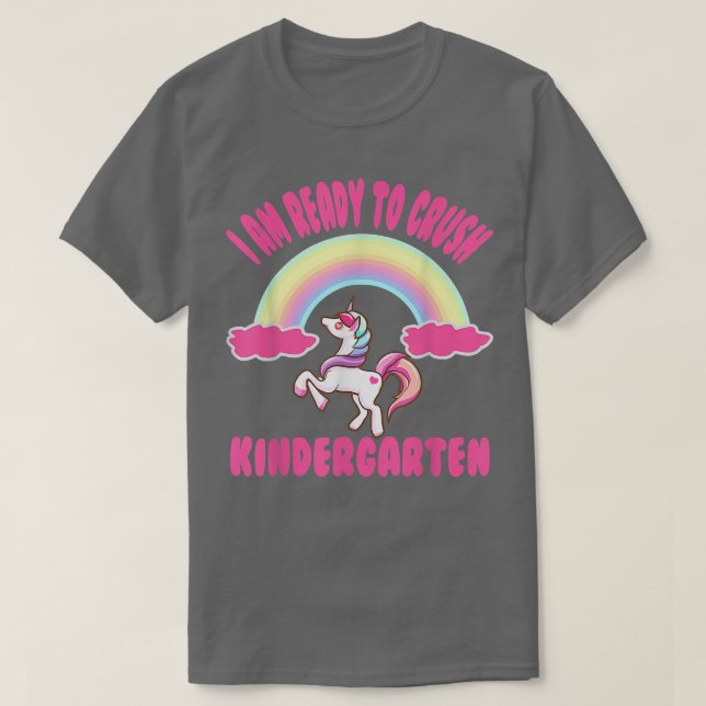 Ich bin bereit, die Kindergartenschule abzubrechen T-Shirt (Design vorne)