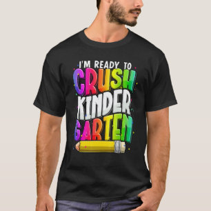 Ich bin bereit, die Kindergärtnerin zurück in die T-Shirt