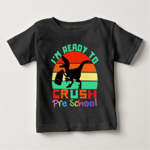 ICH BIN BEREIT, DIE SCHULE VOR DER SCHULE ZU KRIST BABY T-SHIRT