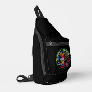 Ich bin bereit, die vierte Klasse zu meistern Crossbody Bag