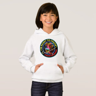 Ich bin bereit, die vierte Klasse zu meistern Hoodie