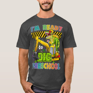 Ich bin bereit, die Vorschule wieder in die Schule T-Shirt