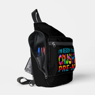 ich bin bereit, die Vorschule zu meistern Crossbody Bag