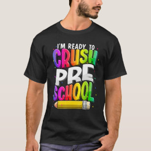 Ich bin bereit, die Vorschullehrerin zurück in die T-Shirt